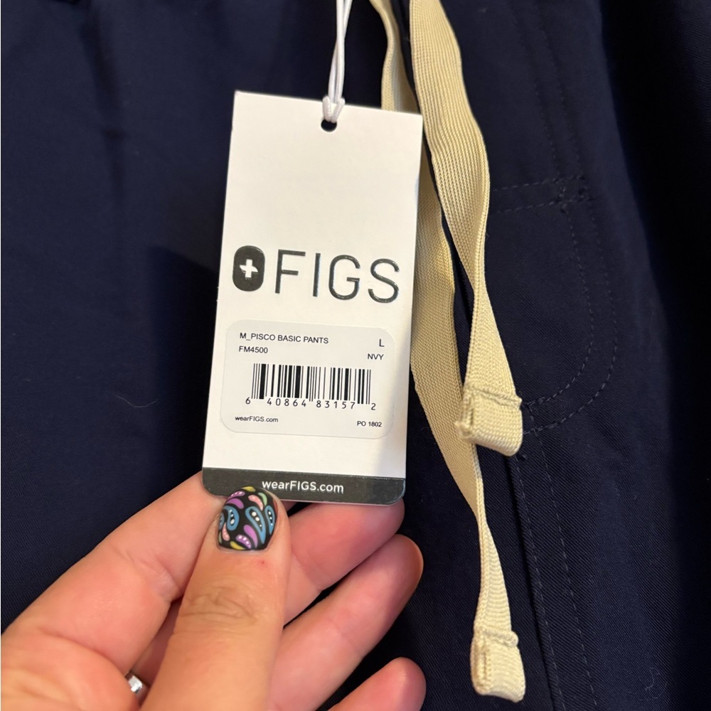 Men’s NWT Blue Size Large Figs Scrubs Pants